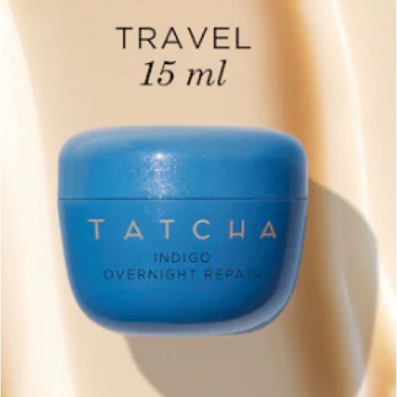 Tatcha Indigo Overnight Repair Redness Reducing Barrier Cream - Picture 4 of 10